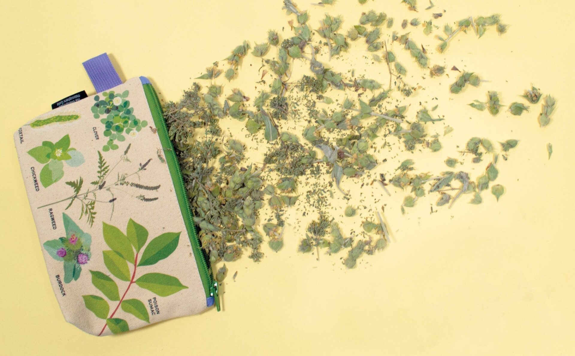what is a weed zipper bag