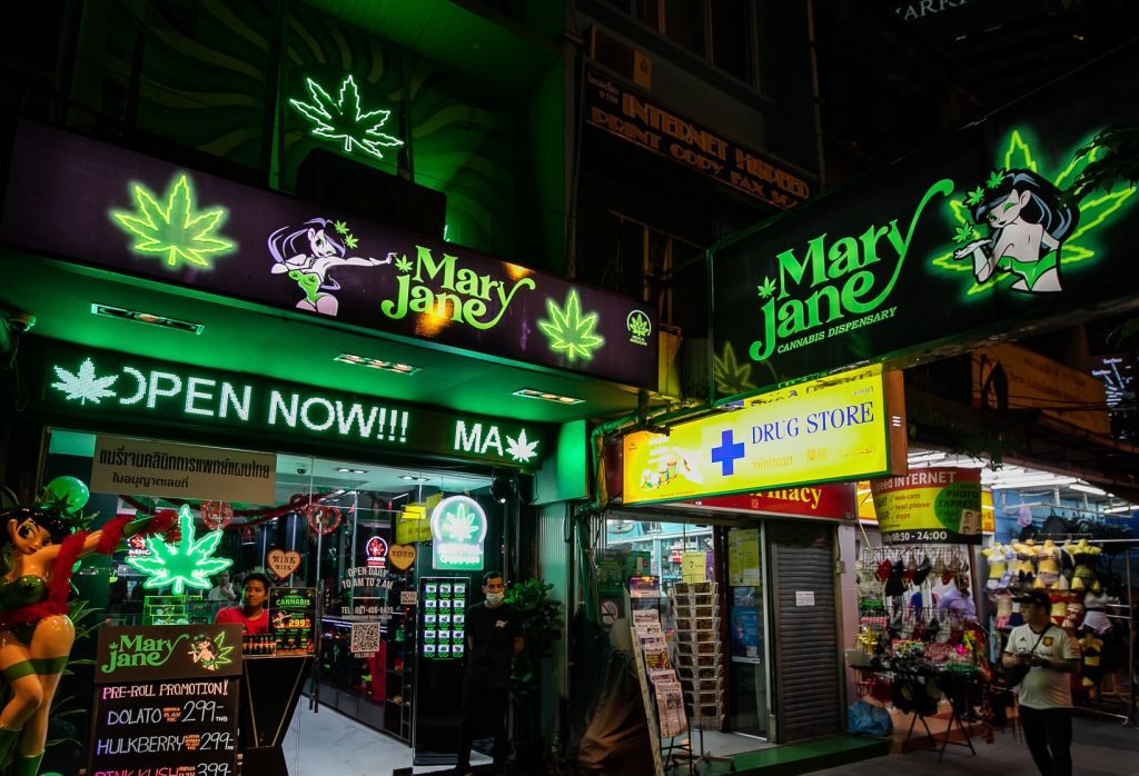 Visit a Bangkok Weed Store