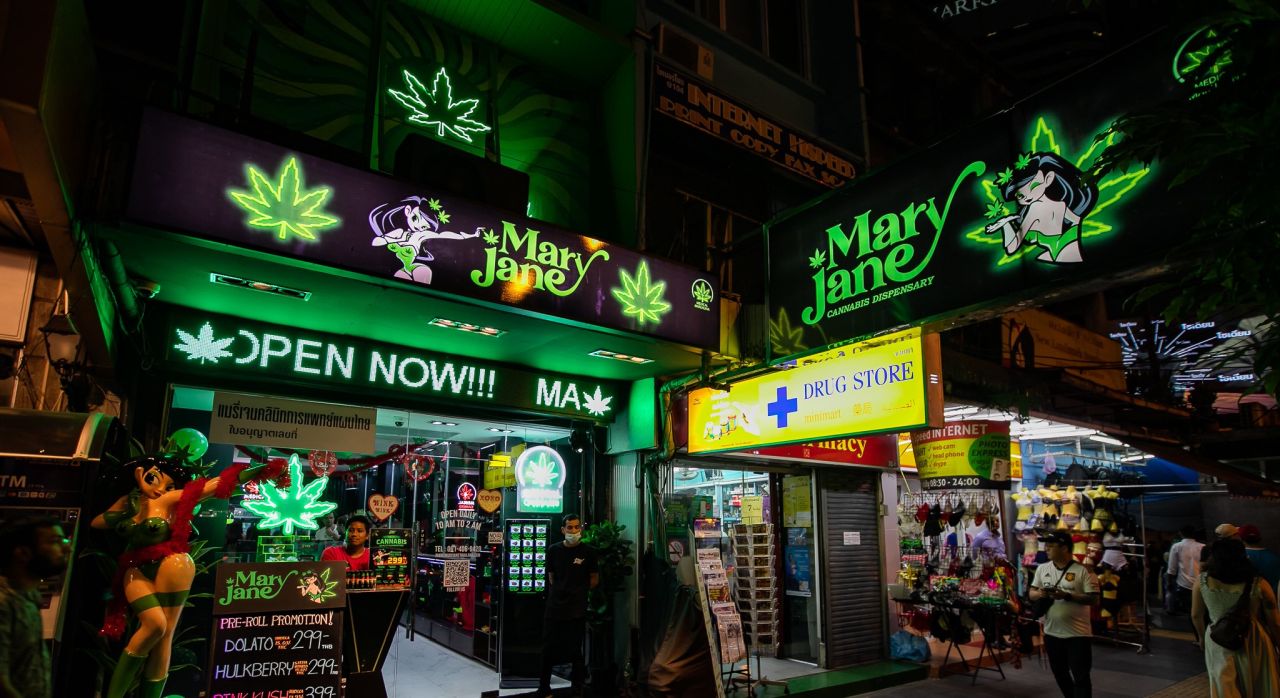 Visit a Bangkok Weed Store